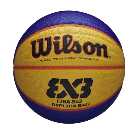 Официална реплика на мачова топка 3x3, за употреба на открито/закрито, размер 6 - WILSON FIBA 3X3 REPLICA
