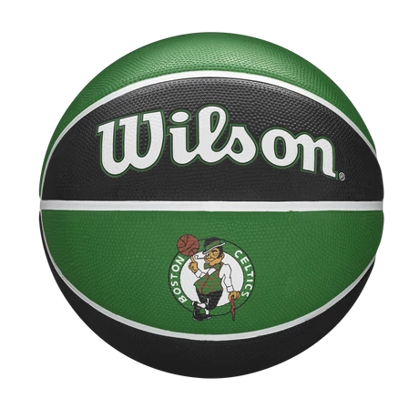 Баскетболна топка за игра на открито, размер 7 - WILSON NBA TEAM TRIBUTE - BOSTON CELTICS