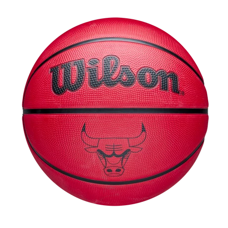 Баскетболна топка за открито, размер 5 - WILSON NBA TEAM TRIBUTE SOLID - CHICAGO BULLS
