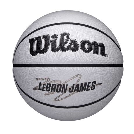 Баскетболна топка за открито, размер 7 – WILSON NBA PLAYER ICON UV – LEBRON JAMES