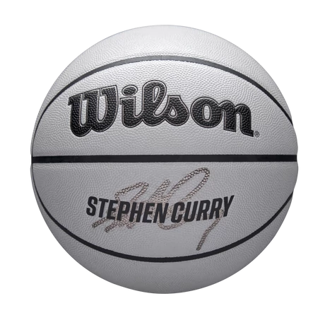 Баскетболна топка за открито, размер 7 - WILSON NBA PLAYER ICON UV - STEPHEN CURRY