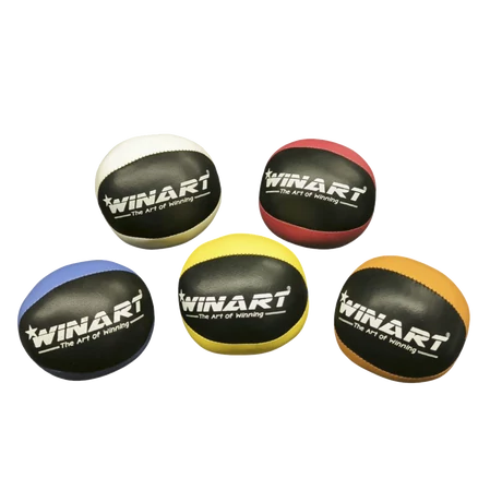 Кожена хвърляща топка (топка за хвърляне), 4-сегментна (стук-топка) WINART