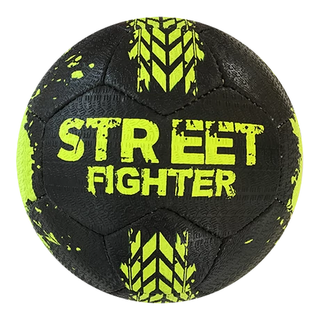 Футболна топка UtcaI WINART STREET FIGHTER черно/зелено