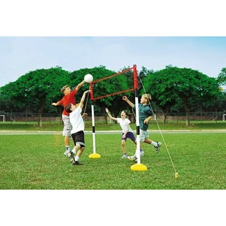 Комбинирана стойка за бадминтон за открито