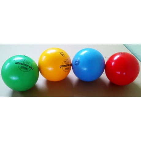 Гимнастическа / ритмична топка синя 17,5 см PLASTO