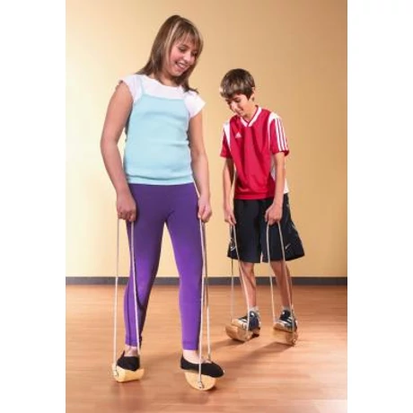 Полуцилиндър за стъпване, дървен S-SPORT