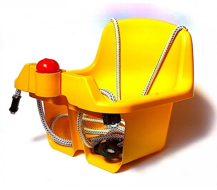 Бебешка люлка с пискун Жълта - DOREX 5037