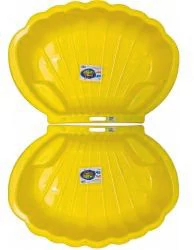 Пластмасов пясъчник, жълт (1 комплект / 2 бр.)