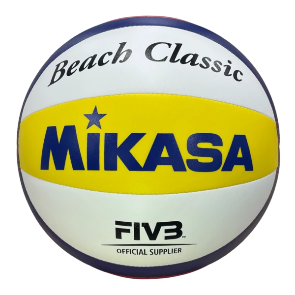 Плажна волейболна топка, официална мачова топка на FIVB (BV550C-WYBR) реплика, MIKASA BV552C-WYBR