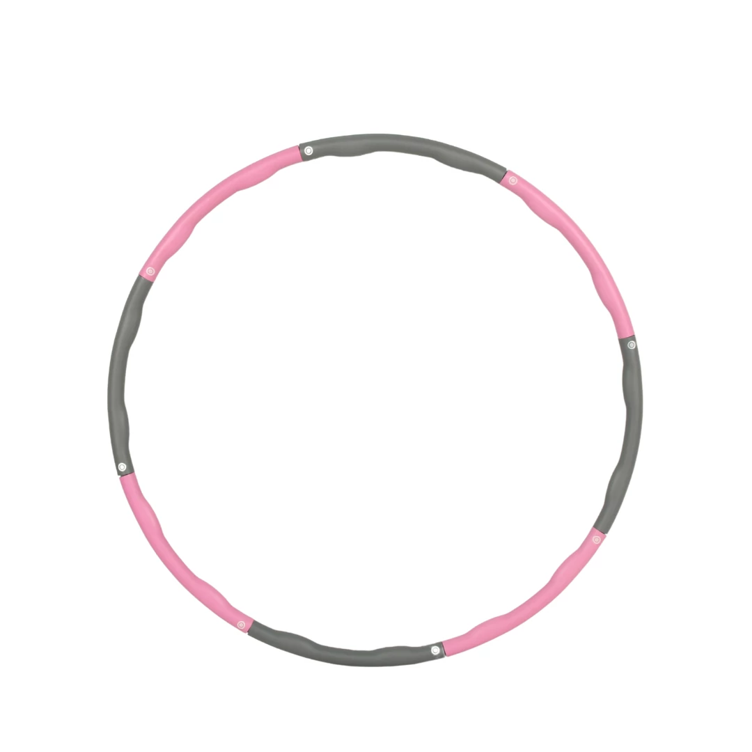 S-SPORT Масажен хулахоп / гимнастически обръч, 100 см РОЗОВ