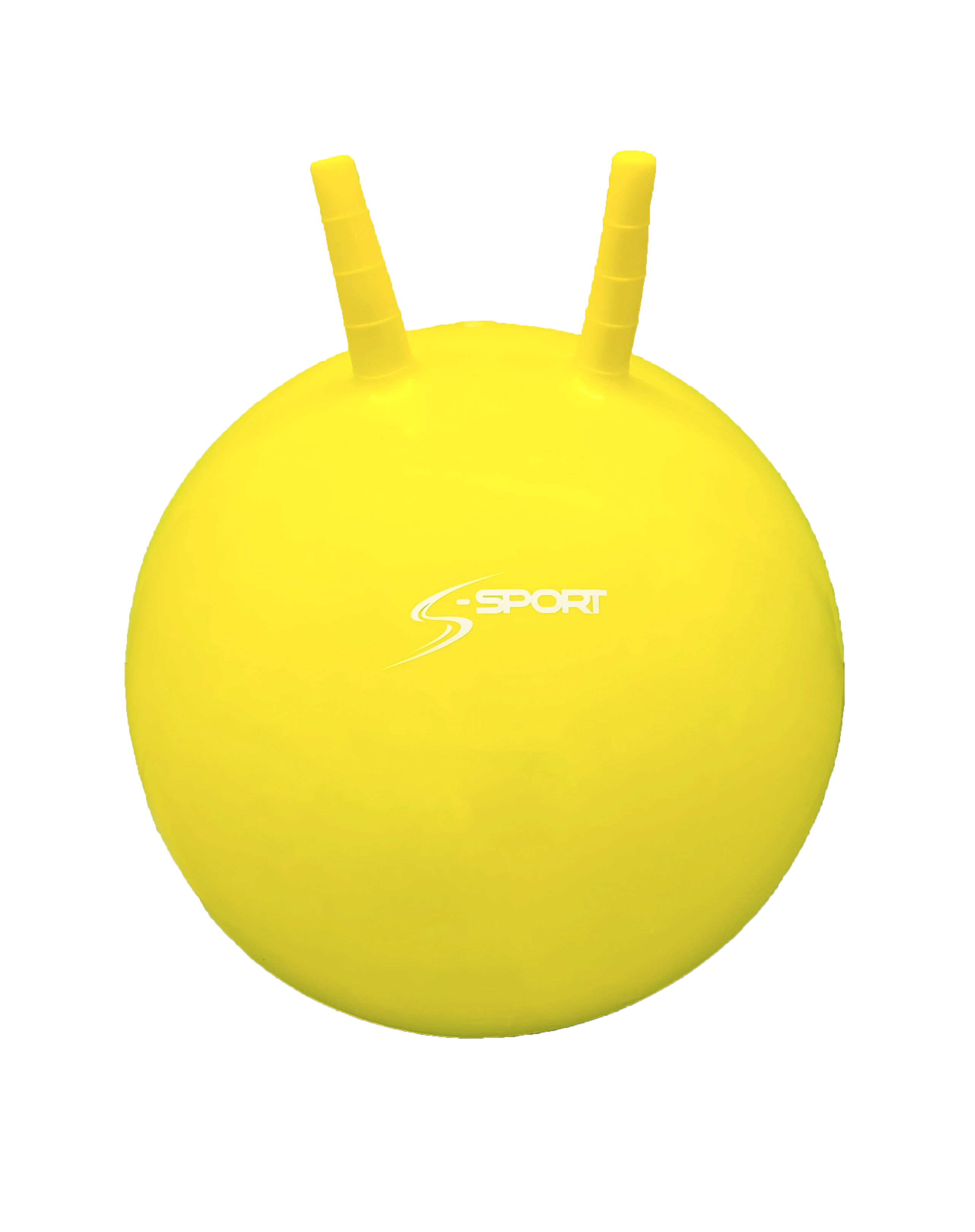 Скачаща топка, 45 см, жълта - S-SPORT