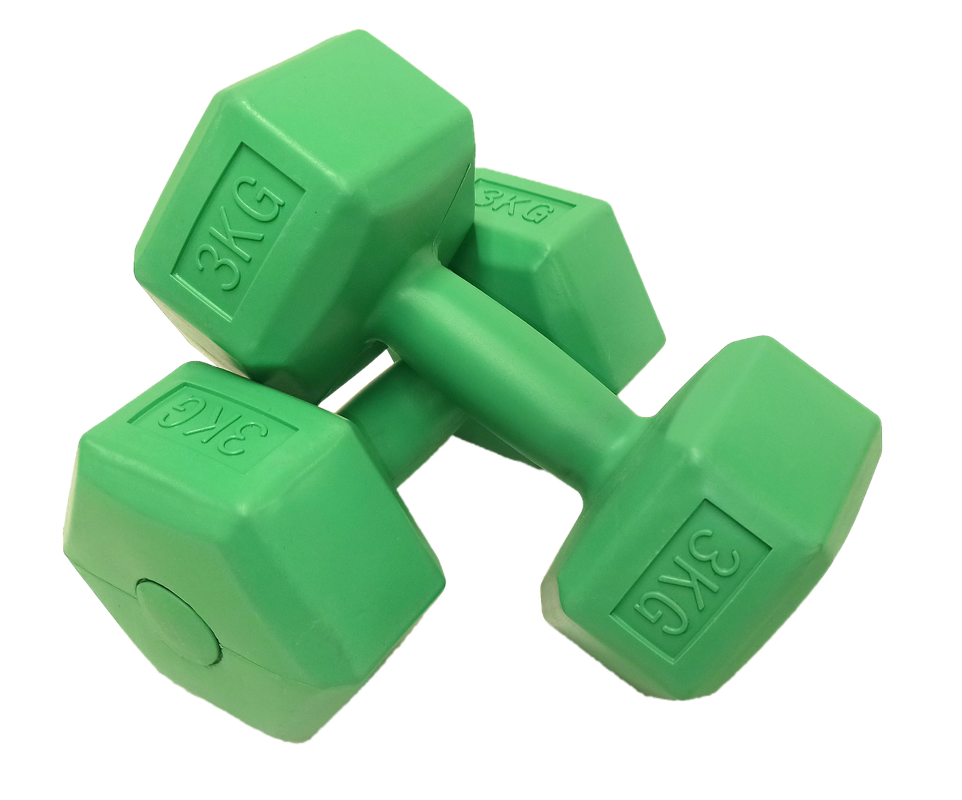 PVC ръчни гири, шестоъгълни 2x3 кг SPARTAN