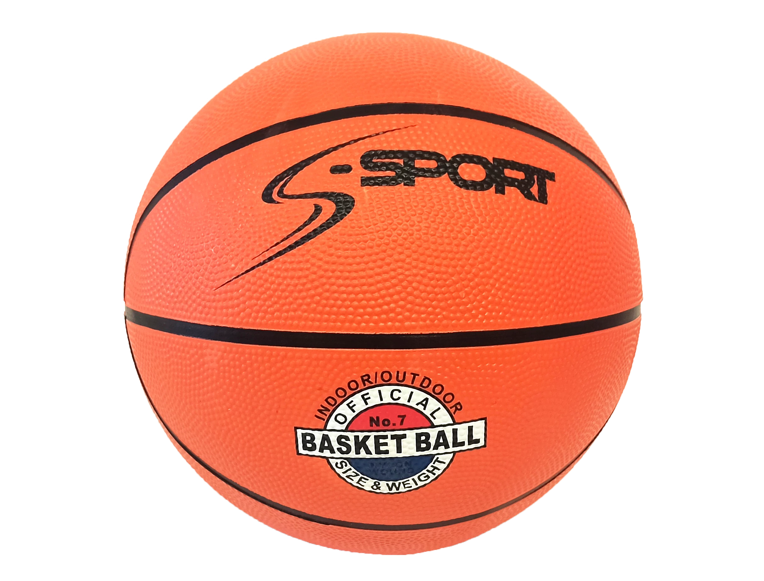 Гумена баскетболна топка, размер 7, S-SPORT TRADITION